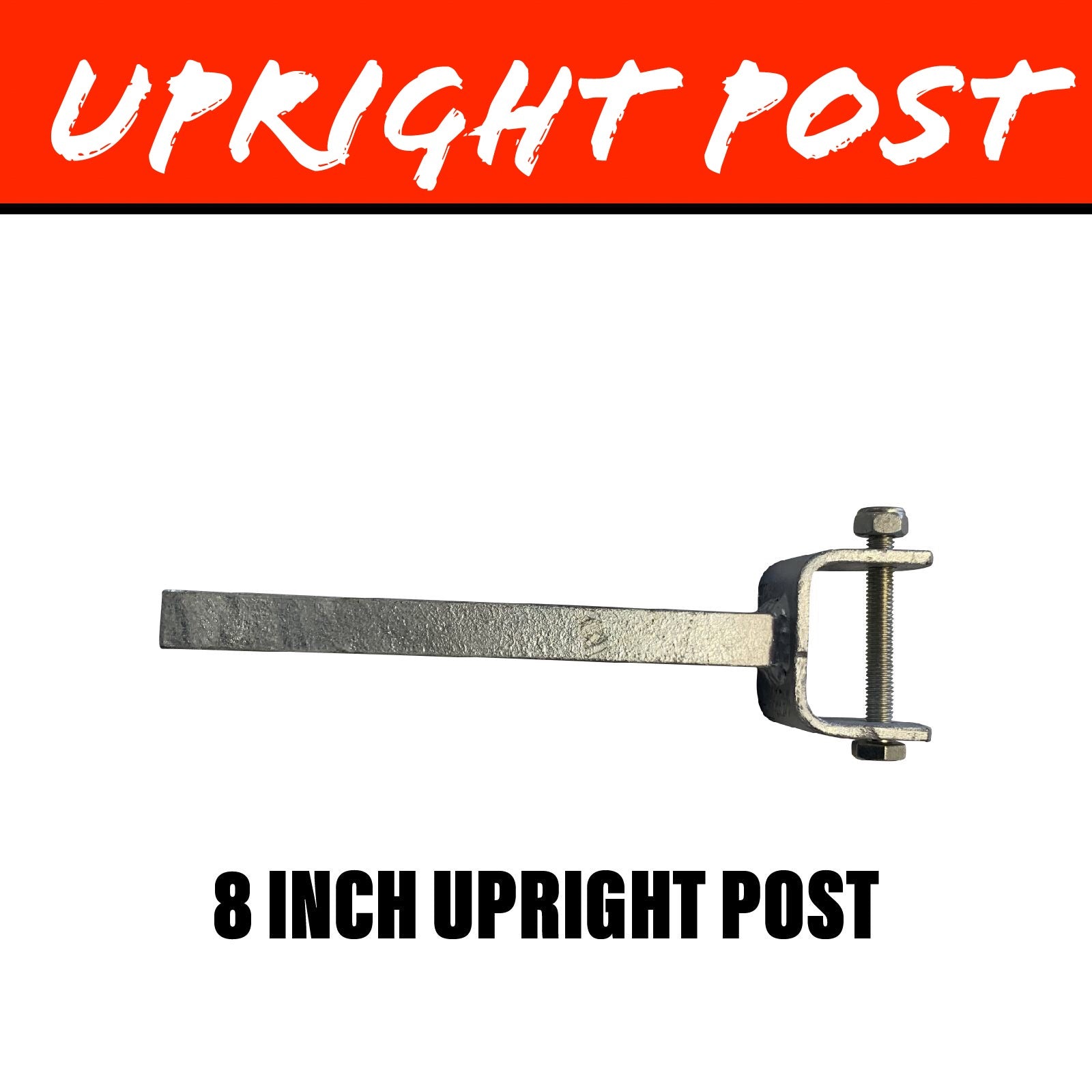 19MM SQUARE Upright Post 8 Inch