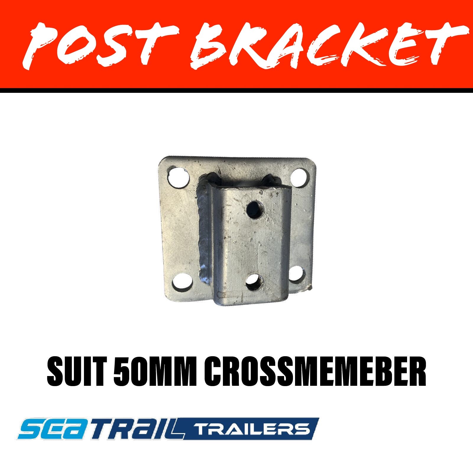 SEATRAIL 30MM SQUARE Post Bracket