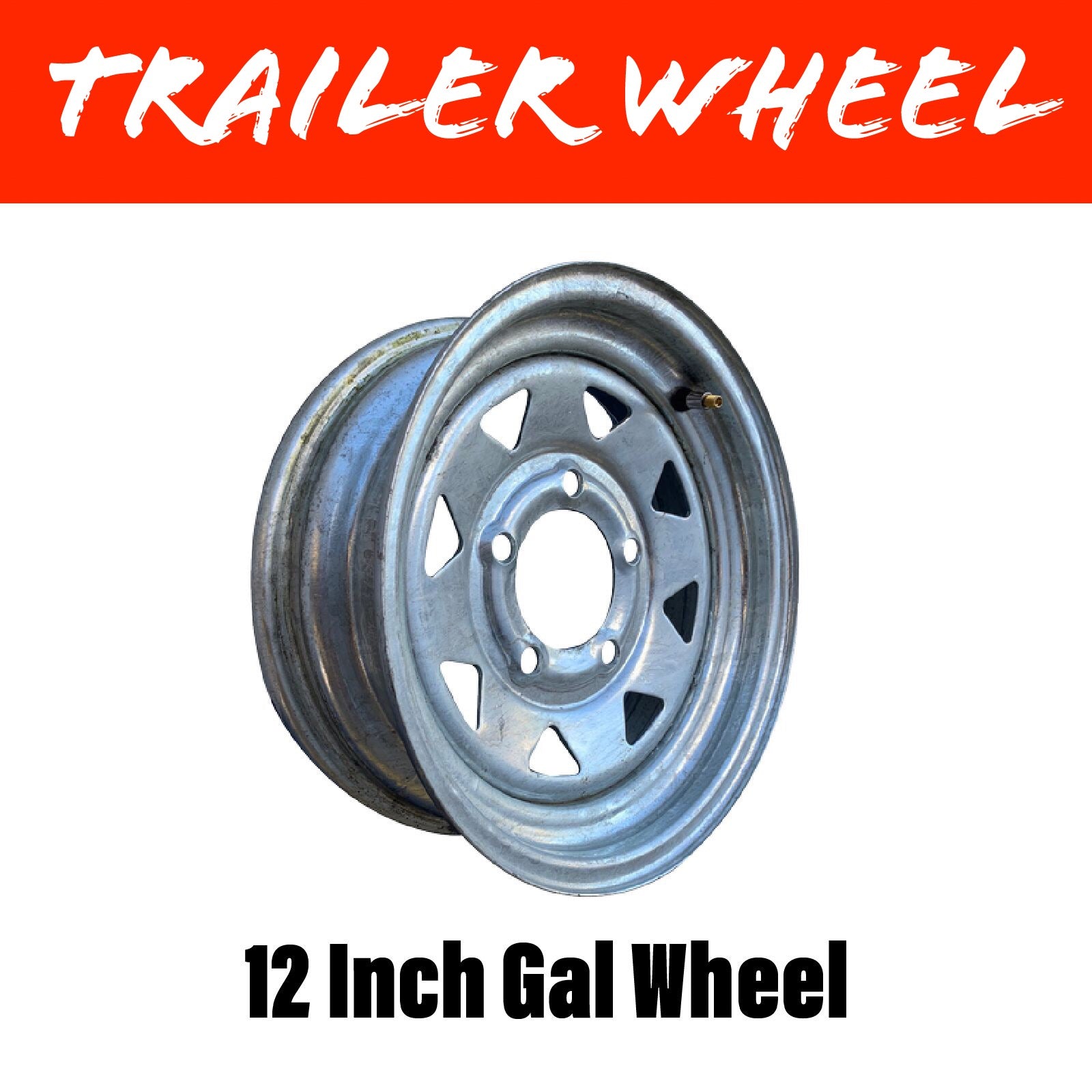 12 INCH GALVANISED WHEEL FORD