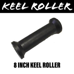 8 INCH BLACK RUBBER Centre Roller - R&M Trailer Spares91214