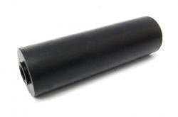 8 INCH BLACK RUBBER Flat Bilge Centre Roller - R&M Trailer Spares91222