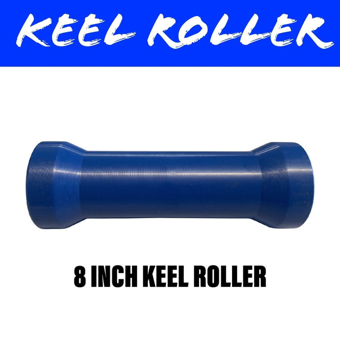 8 INCH BLUE NYLON Centre Roller - R&M Trailer Spares91324