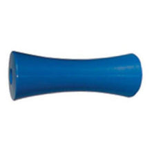 Load image into Gallery viewer, 8 INCH BLUE NYLON Concave Centre Roller - R&amp;M Trailer Spares91323