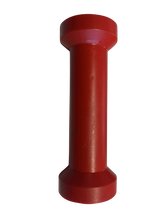Load image into Gallery viewer, 4 1/2 INCH RED POLY Centre Roller