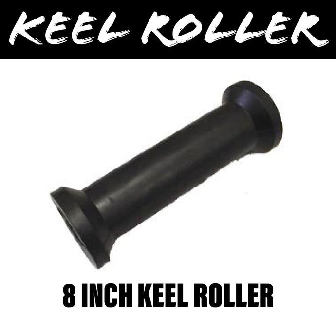 8 INCH BLACK RUBBER Centre Roller