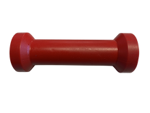 Load image into Gallery viewer, 6 INCH RED POLY Centre Roller