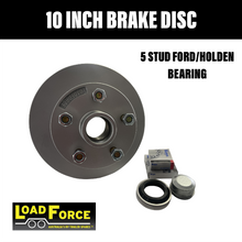 Load image into Gallery viewer, LOADFORCE 10 INCH FORD BRAKE DISC WITH JAPANESE HOLDEN Wheels Bearings