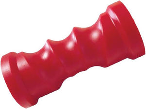 8 INCH RED POLY Self Centring Centre Roller