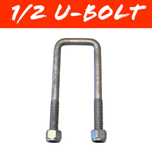 50mm x 100mm SQUARE U-BOLT