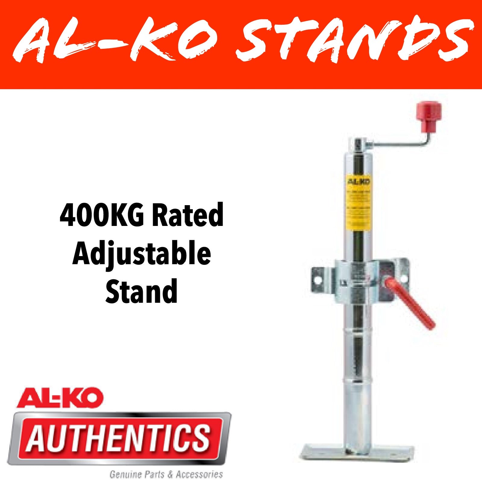 AL-KO Adjustable Stand 400kg Rated 14 Inch