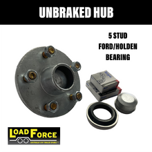 Load image into Gallery viewer, LOADFORCE UNBRAKED Ford Hub with Japanese Holden Bearings