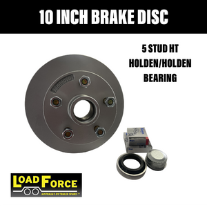LOADFORCE HOLDEN BRAKE DISC WITH HOLDEN Wheel Bearings