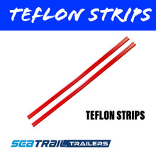 Load image into Gallery viewer, 1.5M Red Teflon Strip Pair
