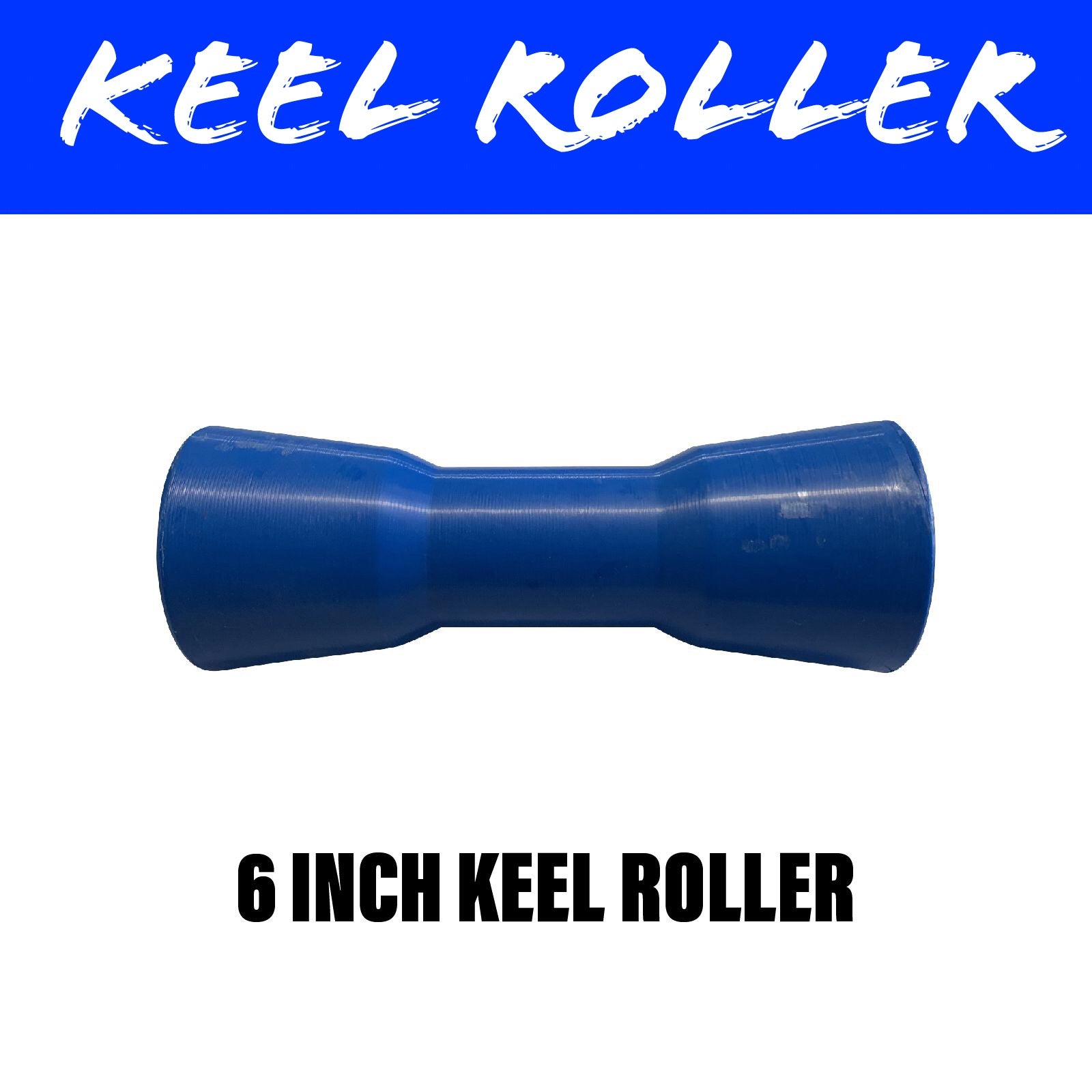 6 INCH BLUE NYLON Centre Roller R M Trailer Spares
