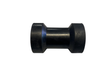 Load image into Gallery viewer, 4 1/2 INCH BLACK RUBBER Centre Roller
