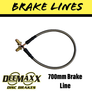 700MM FLEXIBLE STAINLESS STEEL Brake Line