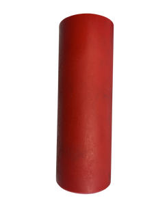 6 INCH RED POLY Flat Bilge Centre Roller