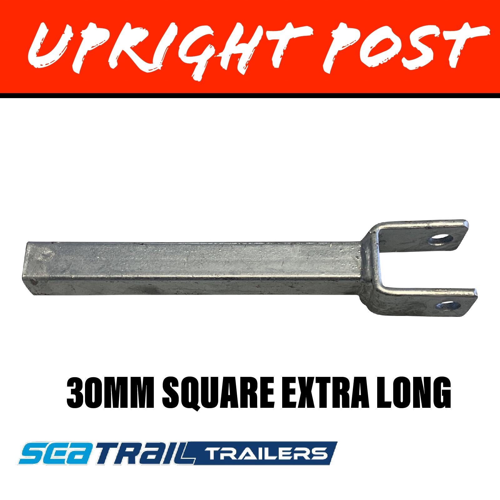 SEATRAIL 30MM SQUARE Upright Post EXTRA LONG