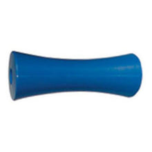 Load image into Gallery viewer, 8 INCH BLUE NYLON Concave Centre Roller