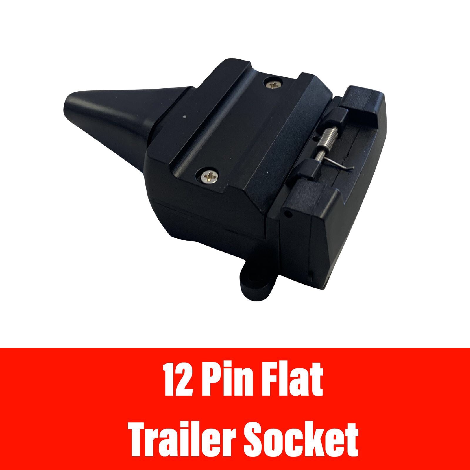 12 PIN FLAT TRAILER SOCKET