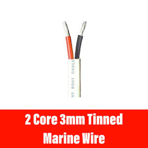 2 CORE 3MM TINNED MARINE WIRE