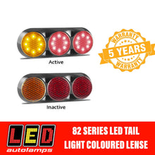 Load image into Gallery viewer, LED Autolamps 82CARR Coloured LED Tail Light 3M Tape