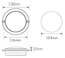 Load image into Gallery viewer, LED Autolamps 102 Series Clear Single Function Orange Indicator LED Light