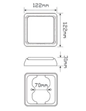 Load image into Gallery viewer, LED Autolamps 100 Series Single Function Stop Tail LED Light