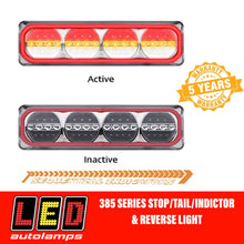 Load image into Gallery viewer, Pair LED AUTOLAMPS 385ARWM-2 MAXILAMP Sequential Indicator LED Taillights
