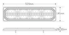 Load image into Gallery viewer, Pair LED AUTOLAMPS 520ARWM-2 MAXILAMP Sequential Indicator LED Taillights