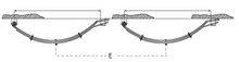 Load image into Gallery viewer, AL-KO 9 LEAF 765MM Leaf Spring Black