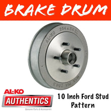 Load image into Gallery viewer, AL - KO 10 Inch Ford Brake Drum - R&amp;M Trailer Spares428209
