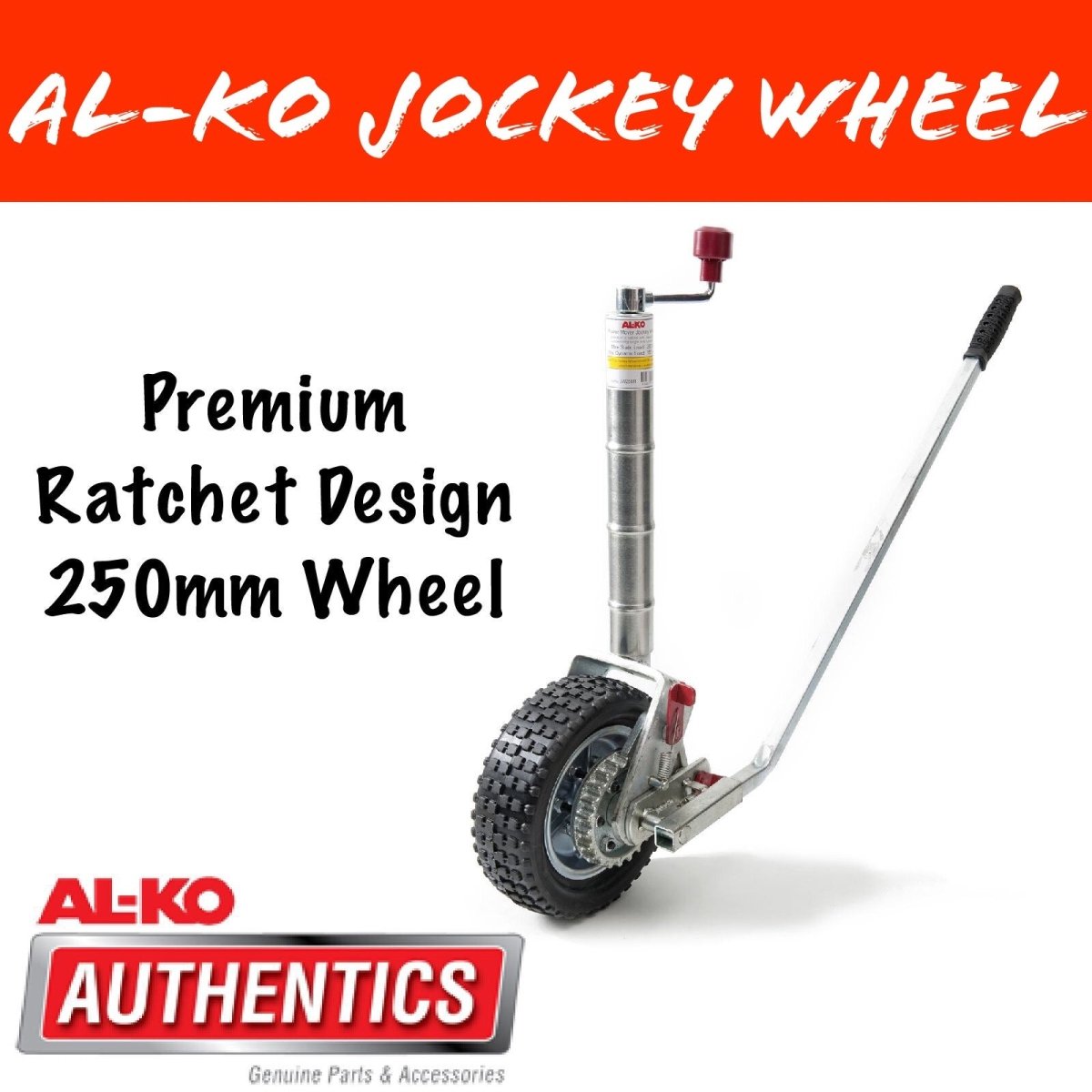 AL - KO 10 INCH POWER MOVER PREMIUM Jockey Wheel - R&M Trailer Spares621250