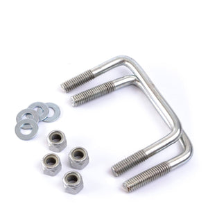 AL - KO 100X50MM Draw Bar U - Bolt Set - R&M Trailer Spares626260