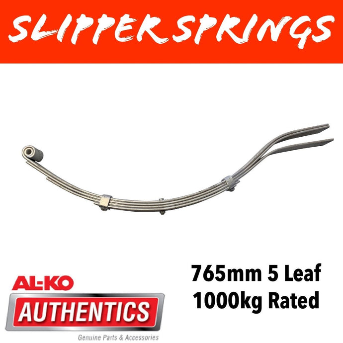 AL - KO 5 LEAF 765MM Leaf Spring Dacromet - R&M Trailer Spares584565DT
