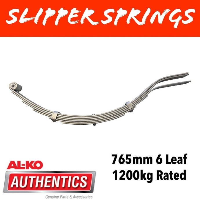 AL - KO 6 LEAF 765MM Leaf Spring Dacromet - R&M Trailer Spares584566DT