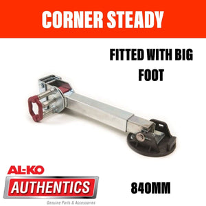 AL - KO CORNER STEADY 840mm DROP WITH BIG FOOT - R&M Trailer Spares654884