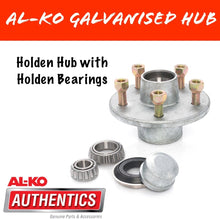 Load image into Gallery viewer, AL - KO Holden Hub with HT Holden Bearings - R&amp;M Trailer Spares441281G