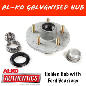 AL - KO HT Holden Gal Hub with Ford Wheel Bearings - R&M Trailer Spares441160BX