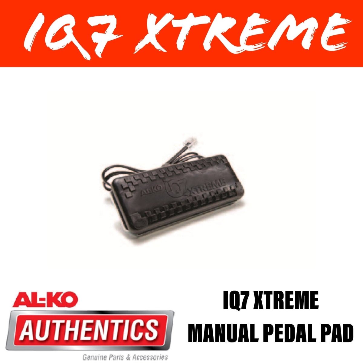 AL - KO IQ7 Xtreme Brake Pedal Pad Manual - R&M Trailer Spares355005