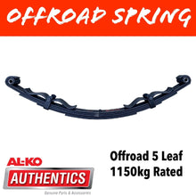 Load image into Gallery viewer, AL - KO OUTBACK REBOUND 5 Leaf Offroad Spring - R&amp;M Trailer Spares576075