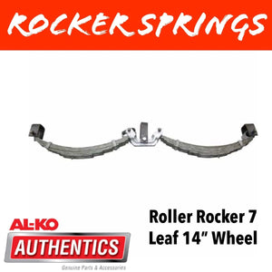 AL - KO ROLLER ROCKER SPRINGS 7 LEAF SUIT 14 Inch Wheels - R&M Trailer Spares576471