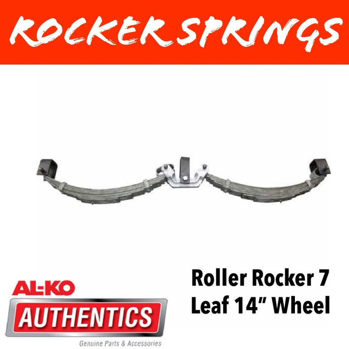 AL - KO ROLLER ROCKER SPRINGS 7 LEAF SUIT 14 Inch Wheels - R&M Trailer Spares576471