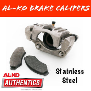 AL - KO STAINLESS STEEL Hydraulic Brake Calipers NEW S/S PISTON - R&M Trailer Spares341051