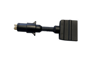 ARK 7 PIN FLAT TO 7 PIN Round Adaptor - R&M Trailer SparesFS27P