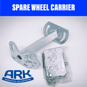 ARK SPARE WHEEL CARRIER MULTIFIT - R&M Trailer SparesSWC46D