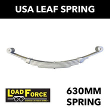 Load image into Gallery viewer, DACROMET 630MM 5 Leaf Eye To Eye Leaf Spring USA - R&amp;M Trailer SparesES5D - 630