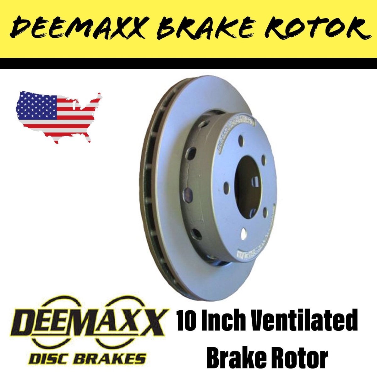 DEEMAXX 11 INCH VENTILATED Brake Rotor - R&M Trailer SparesRTR - 109 - MAXX