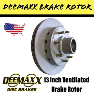 DEEMAXX 13 INCH 8 STUD VENTILATED INTEGRAL Brake Rotor - R&M Trailer SparesRTR/HUB - 131 - 7K - MAXX
