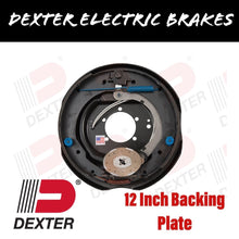 Load image into Gallery viewer, DEXTER 12 INCH COMPLETE BACKING PLATE - R&amp;M Trailer SparesXK23 - 112 - 00